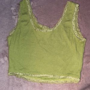 green shein shirt